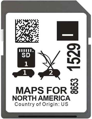 Updated 86531529 Navigation SD Card with the Latest Map Version, Compatible with 2019-2023 Enclave Encore Envision, CT4 CT5 CT6, Escalade, Camaro Colorado Corvette, Silverado Suburban, Yukon Sierra in Saudi Arabia