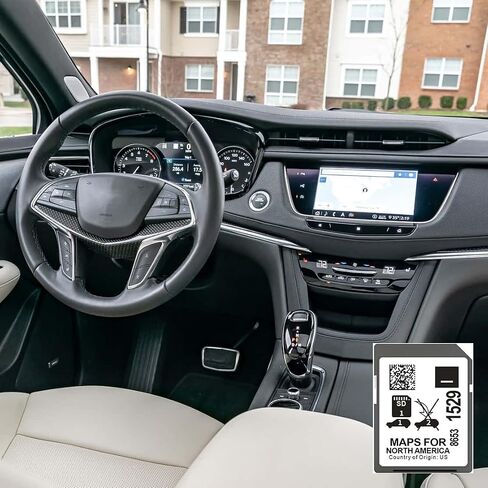 Updated 86531529 Navigation SD Card with the Latest Map Version, Compatible with 2019-2023 Enclave Encore Envision, CT4 CT5 CT6, Escalade, Camaro Colorado Corvette, Silverado Suburban, Yukon Sierra in Saudi Arabia