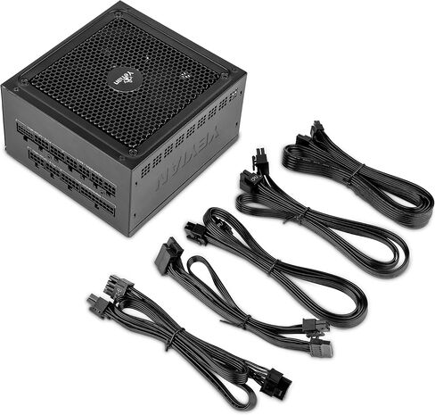 YEYIAN Power Supply 1000W,80+ Platinum Certified Gaming PSU,Fully Modular ATX 3.0 12V PCIE 5.0 with 12+4 Pin Connectors Circuit,140mm Ultra Quiet Fan,12VHPWR with RTX 4080/4090/Ultra 9/RTX 50 Series in Saudi Arabia