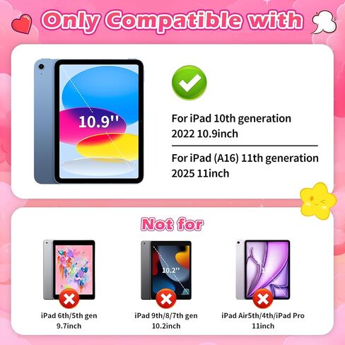 JAKPAK Kids Case for iPad (A16) 11th 10th Generation 11" 2025/10.9 in 2022 in Kuwait