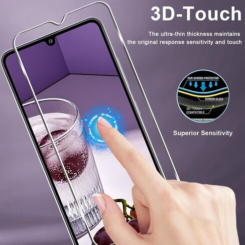 3+3 Pack for Samsung Galaxy A32 5G Screen Protector + Camera Lens Protector in Kuwait