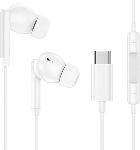 USB C Headphones for iPhone Headphones Wired Earbuds/Earphones in Saudi Arabia