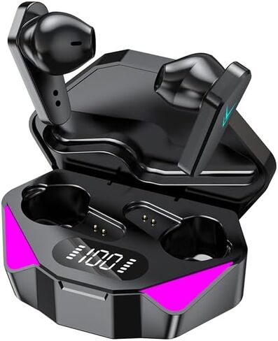 VIVIDUS X15 Mini TWS Gaming Earbuds with LED Lights & Noise Cancelling in Kuwait