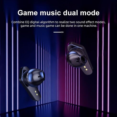 VIVIDUS X15 Mini TWS Gaming Earbuds with LED Lights & Noise Cancelling in Kuwait