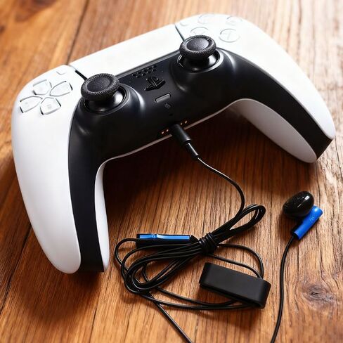 3.5mm Gaming Headphones Suitable for 4, Gaming Headset, in Ear Earbuds with Microphone and Controller, Suitable for Daily Gaming, Audiovisual and Other Scenarios in Saudi Arabia