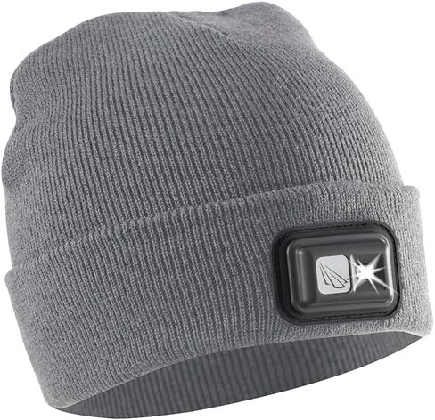 Panther Vision POWERCAP LED Hat Light 150 Lumens Rechargeable Fleece Beanie with Bright Built-in Headlamp Waterproof LED Warm One Size Cap in Saudi Arabia