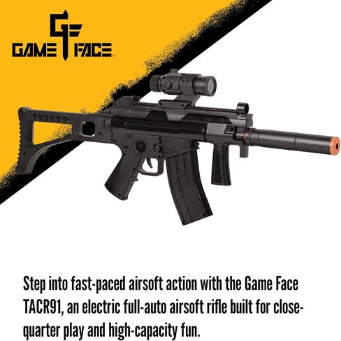 Game Face TACR91 Electri Full-Auto Tactical Airsoft Rifle in Saudi Arabia