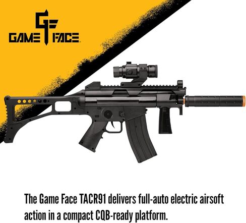 Game Face TACR91 Electri Full-Auto Tactical Airsoft Rifle in Saudi Arabia