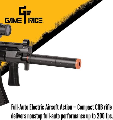 Game Face TACR91 Electri Full-Auto Tactical Airsoft Rifle in Saudi Arabia