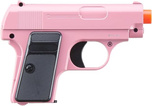 Pink 240 FPS 1906 Airsoft Pistol Metal Spring Compact Pocket Airsoft Pistol - Pink in Saudi Arabia