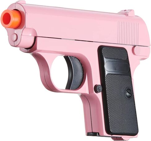 Pink 240 FPS 1906 Airsoft Pistol Metal Spring Compact Pocket Airsoft Pistol - Pink in Saudi Arabia