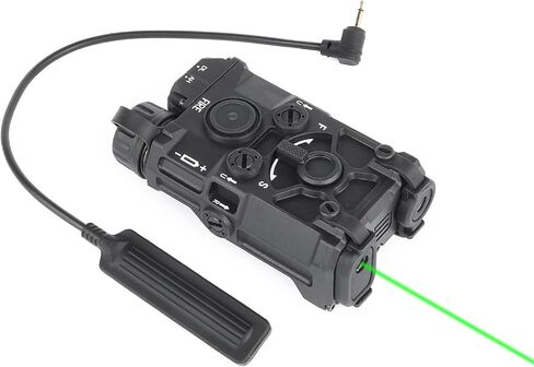 Tactical Airsoft Laser Sight, 4 Modes, Red/Green Laser+White Light in Kuwait