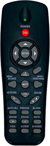 Replacement Video Remote Control fit for Dell S300W 3400MP 4100MP 1610HD Projector in Saudi Arabia