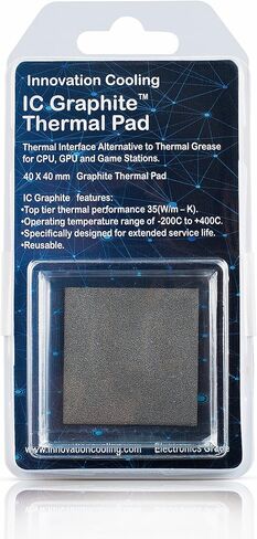Graphite Thermal Pad – Permanent Replacement for Thermal Paste/Grease (40 X 40mm) in Saudi Arabia