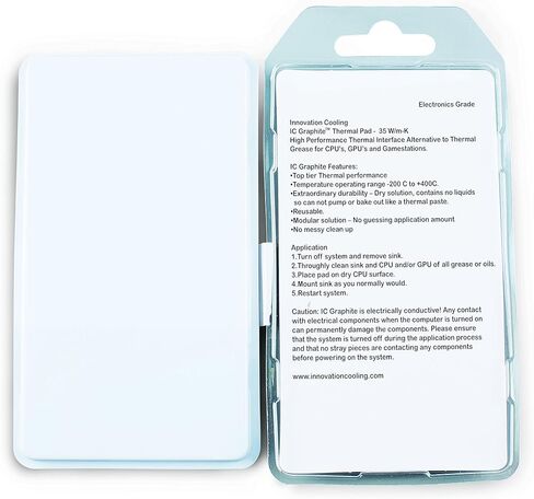 Graphite Thermal Pad – Permanent Replacement for Thermal Paste/Grease (40 X 40mm) in Saudi Arabia
