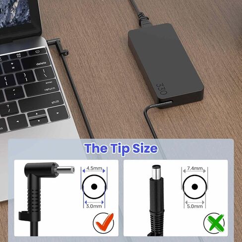 330W Slim AC Laptop Charger TPN-LA32 Compatible with HP OMEN 17 16 MAX in Saudi Arabia