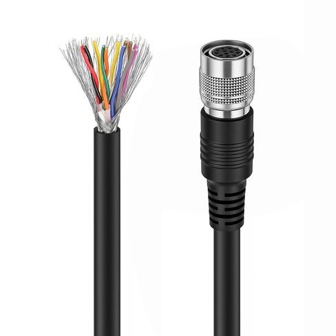 12 دبوس Hirose أنثى إلى كابل تشغيل I/O لكاميرات Basler Sony AVT GIGE (3M، كابل مستقيم 12 دبوس) in Saudi Arabia