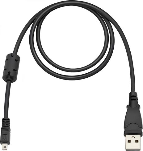 Mini 8-Pin USB to UC-E6 Camera Cable Data & Charging Cable Compatible with Nikon Coolpix 2100/2200/3100/3200, Olympus, Sony, Fuji, Panasonic, Samsung, Pentax & More Digital Cameras, 1.5m in Saudi Arabia