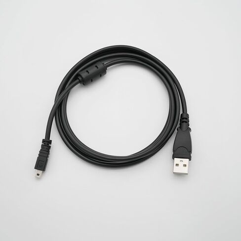Mini 8-Pin USB to UC-E6 Camera Cable Data & Charging Cable Compatible with Nikon Coolpix 2100/2200/3100/3200, Olympus, Sony, Fuji, Panasonic, Samsung, Pentax & More Digital Cameras, 1.5m in Saudi Arabia