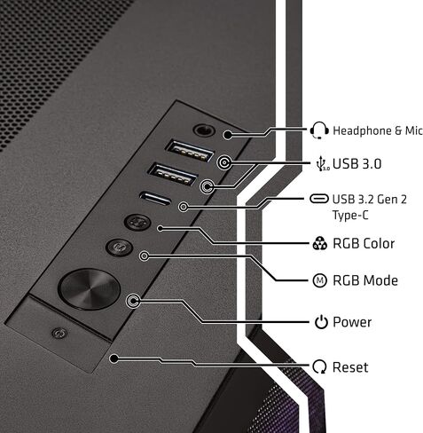 CLX Horus Gaming PC - Intel Core Ultra 9 285K 3.7GHz, GeForce RTX 5080, 2TB NVMe M.2 SSD, 48GB DDR5 RGB Memory, 360mm AIO, WiFi, Windows 11 Home, Black, AI-Accelerated in Saudi Arabia