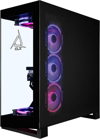 CLX Horus Gaming PC - Intel Core Ultra 9 285K 3.7GHz, GeForce RTX 5080, 2TB NVMe M.2 SSD, 48GB DDR5 RGB Memory, 360mm AIO, WiFi, Windows 11 Home, Black, AI-Accelerated in Saudi Arabia