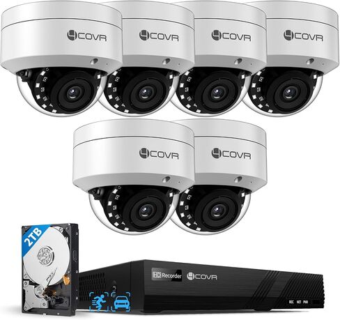 4COVR 4K 16 Channel Security Camera System PoE with 4TB HDD, LY54AX8M1616 in Saudi Arabia