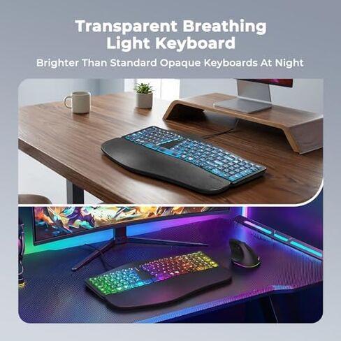 MEETION Ergonomic Keyboard with Ergonomic Vertical Mouse in Kuwait