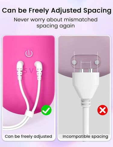 Sinoacc 2 Pin Magnetic Charger, for Rechargeable Toys Massagers in Kuwait