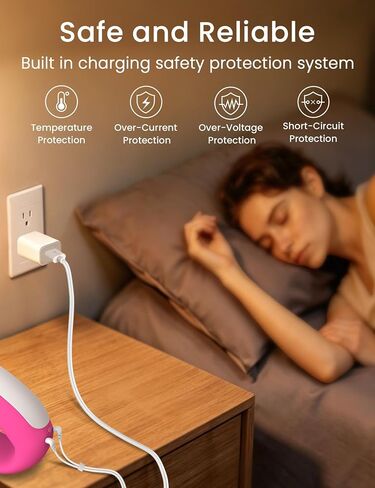 Sinoacc 2 Pin Magnetic Charger, for Rechargeable Toys Massagers in Kuwait