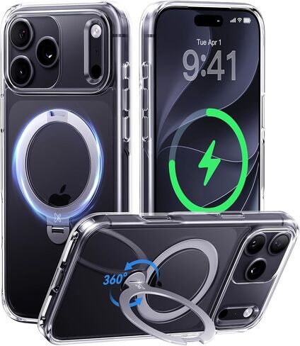 CASEKOO Glossy Light Blue 360 Spin Magnetic Stand for 18 Pro Case in Kuwait