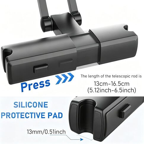 360° Aluminum Car Tablet Mount for Mazda CX-30 CX-50 CX-70 CX-90 in Saudi Arabia
