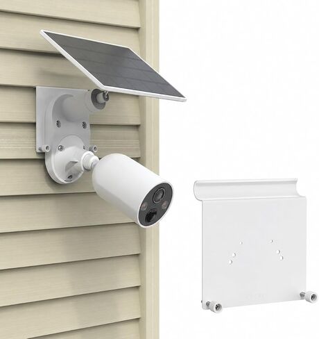 Vinyl Siding Mount for TP-Link Tapo C660 C615F C645D C402 C403 C460 C425 C630 C411 C610 TC82 TC90 TC85 KIT Solar Cameras and C545d,Tapo A201 Solar Panel Camera Mount Bracket in Saudi Arabia