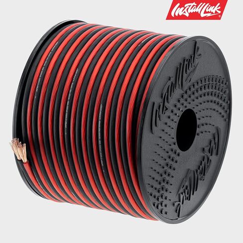 Install Link 12 AWG Gauge Speaker Wire (100 Feet) Car or Home Theater (OFC) in Saudi Arabia