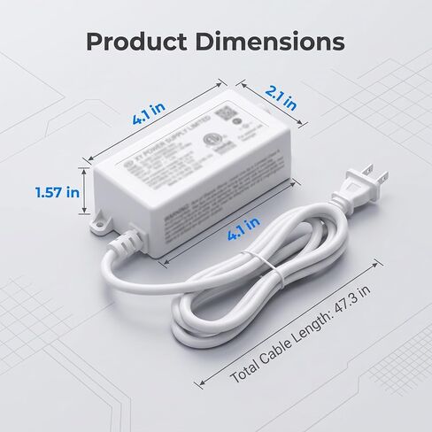 36V 2A 72W Power Adapter for eufy Permanent Outdoor Lights E22 in Kuwait