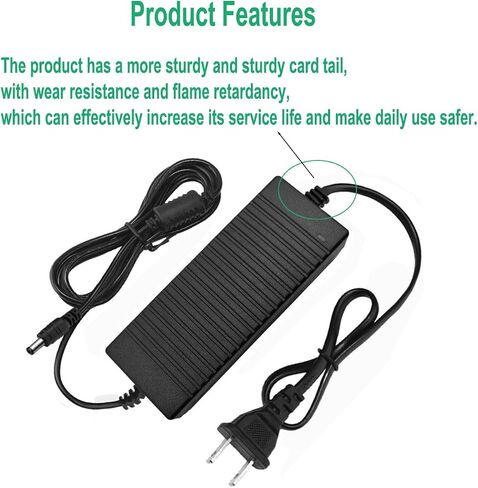 12V 10A Power Supply Adapter 120W Transformer 100-240V AC to DC Converter in Saudi Arabia