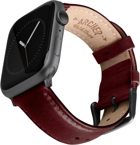 Archer Watch Straps - Top Grain Leather Watch Bands for Apple Watch in Kuwait