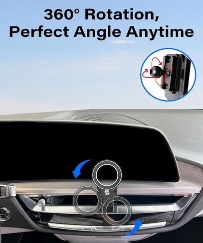 Car Phone Holder for Cadillac Lyriq 2023 2024 2025 2026 Accessories in Saudi Arabia