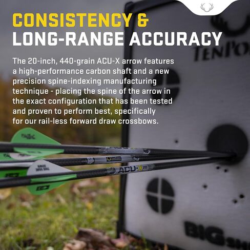 TenPoint TX Ultra 26.5, Vektra - 410 FPS - Our Shortest Forward Draw Crossbow Ever - Equipped with TenPoint Vision HD 3-12x Digital Rangefinding Scope + ACUslide MAXX Cocking & De-Cocking System in Kuwait