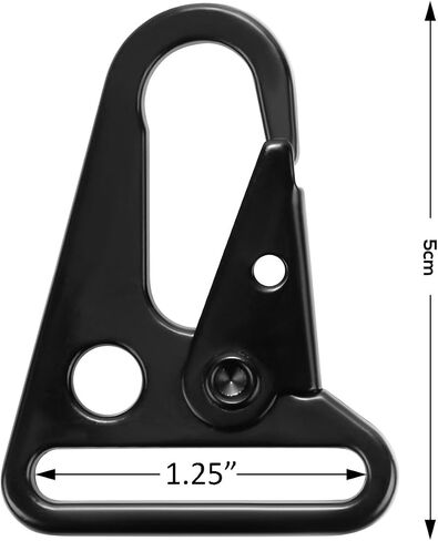 8-Pack Metal Clips Hooks for 1.25" Width Rifle Sling in Saudi Arabia