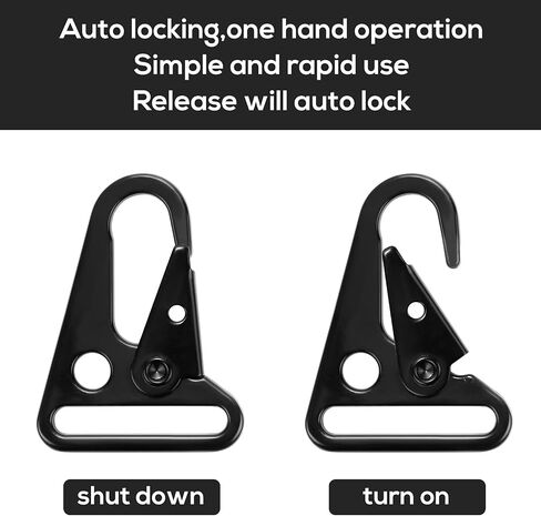 8-Pack Metal Clips Hooks for 1.25" Width Rifle Sling in Saudi Arabia