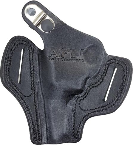 Diamondback SDR 357 OWB Holster - J Frame 3 بوصة برميل - لـ Diamondback SDR 3"، Rgr SP101، S&W 60 63، Taurus 85 605 856 Guns - حافظة مسدس جلدية فطيرة - حافظات Taurus 856 - Sp101 الحافظة in Kuwait