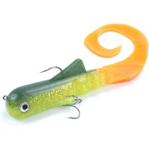 MIZUGIWA 12" Pike Musky Dawg Soft Plastic Swimbait in Kuwait