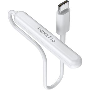 Magnetic Wireless Charger with Cable Compatible for Apple Pencil Pro Only, Convenient Charging Stand with LED Charging Indicator for Pencil Pro Latest Model in Kuwait