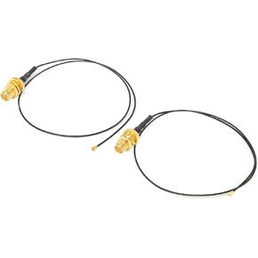Schimer M.2 WiFi Antenna Adapter Cable Set, External 30 cm Bluetooth Connection with High Gain for Improved Signal Reception, 2-Piece in Saudi Arabia