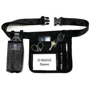 Mini Premium Hip Utility Pouch/Teachers & Mobile Workers /6 Pocket/Key/Badge Reel/Drink Pouch/ID Sleeve (Up to 44" Waist) in Saudi Arabia