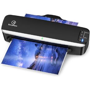13 inch 4-Roller Heavy Duty Laminator Machine, 990mm/ Min Speed, 3-10 Mil, 60S Warm-up, A3 Thermal Commercial Laminating Machine with 50 Sheets for Home, Office, School, Crafts Use in Saudi Arabia