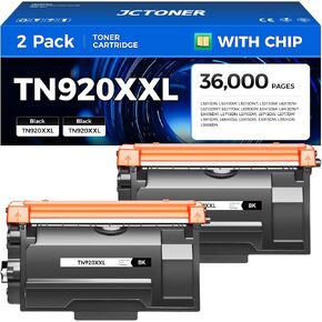 TN920XXL Toner Cartridge Super High Yield Black 2-Pack (with chip) Comatible Replacement for Brother TN920 TN920XL 920XXL Work for HL-L6210DW HL-L6210DWT HL-L5210DW HL-L5210DWT MFC-L6810DW Printer Ink in Saudi Arabia