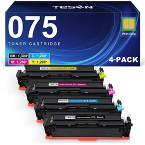 075 Toner Cartridge Set 075H: MF665CDW MF662Cdw LBP646Cdw MF663Cdw 4 Pack in Saudi Arabia