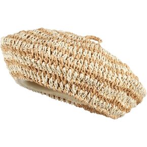 Minache Summer Crochet Beret Hats for Women Hollow Out French Beret Hats Solid Color Artist Painter Beret in Saudi Arabia
