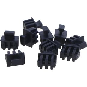 40pc SFP Protective Cover SFP Fiber Module Covers Dust Cap Cage Dust Plug in Saudi Arabia